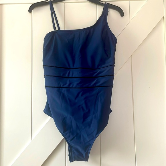 NWT!! Navy Swimsuit - Picture 1 of 5
